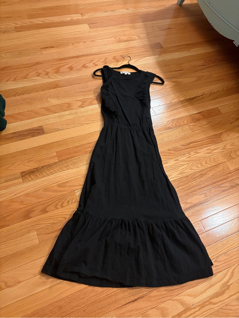 Long, black LOFT dress